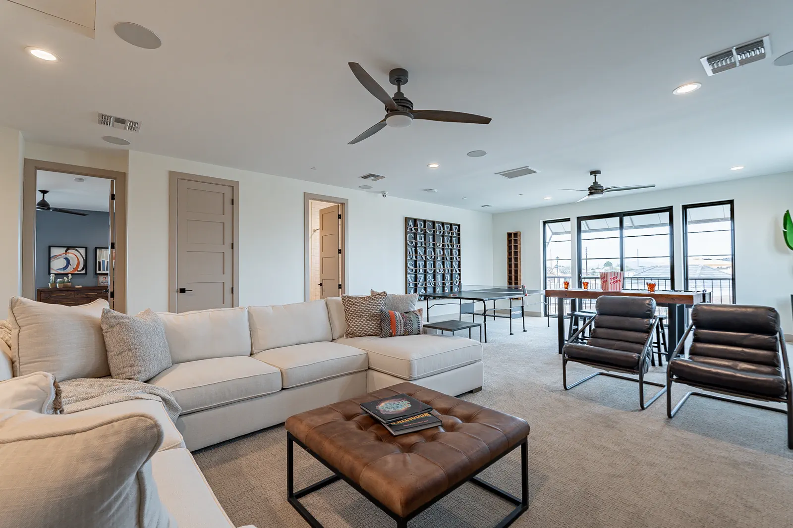 A bonus living space inside a Capital West home